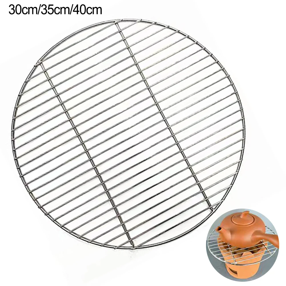 Cooling Rack Wire - Edelstahl Runde Grill Net Barbecue Grill