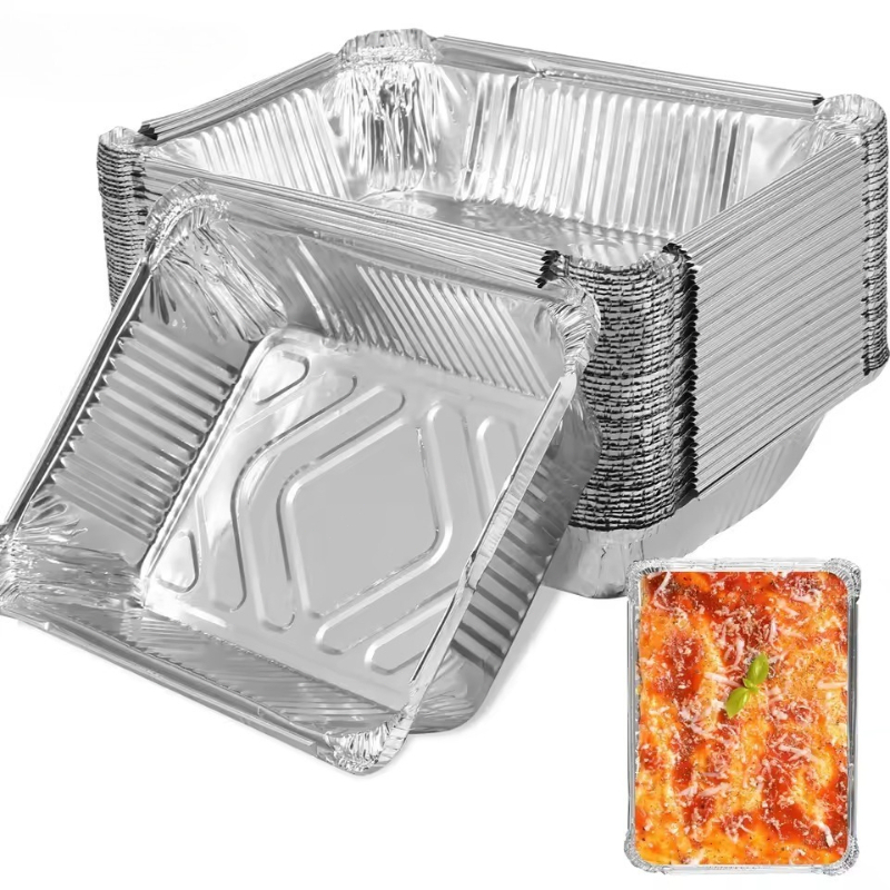 Kitchen Oven Baking Pans - 20/40 Stück Aluminiumfolien-Schalen, antihaftbeschichtete Backformen, lebensmittelechte