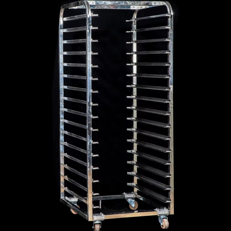 Kitchen Baking Cart - Küchenausstattung 20-stöckiger Edelstahl Blechständer Backblechständer Rollwagen