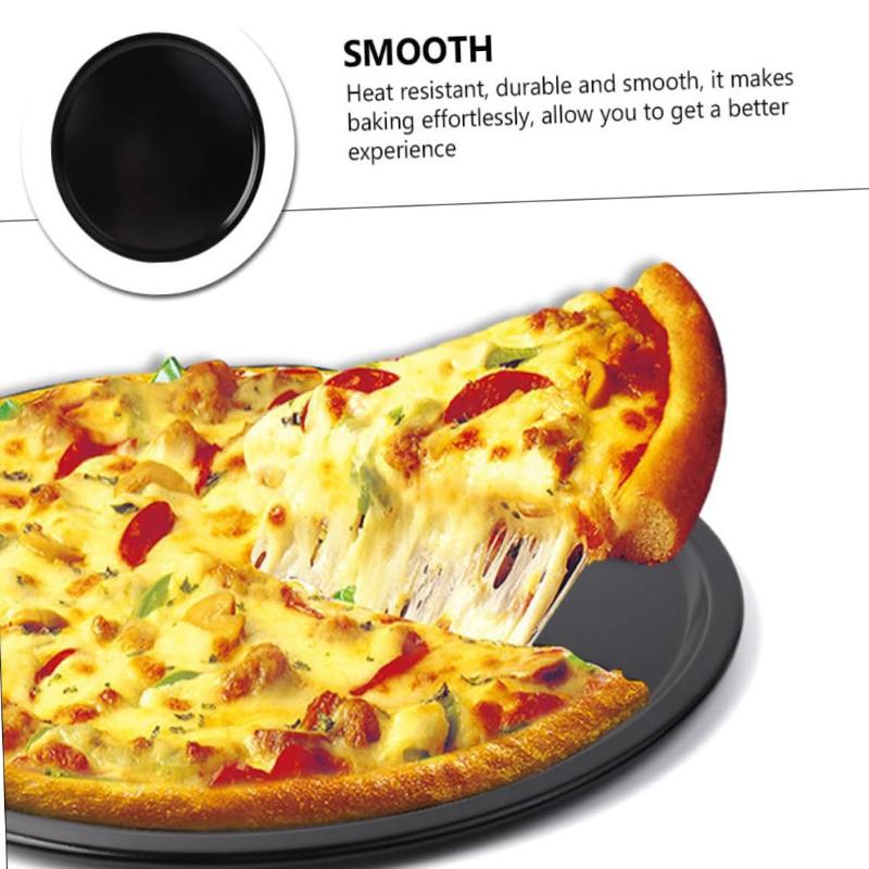 Kitchen Oven Baking Pans - 10/11/12/14 zoll Pizza Backform Antihaft Carbon