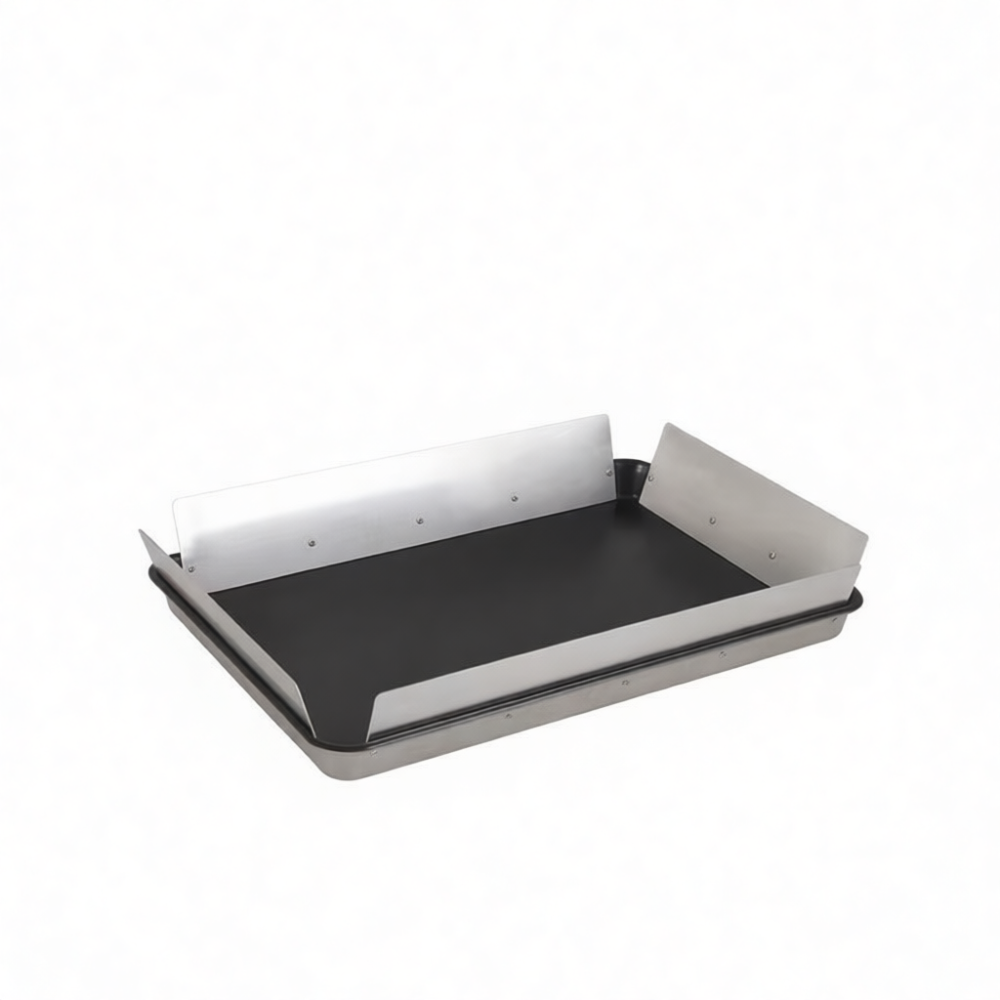 Kitchen Essentials Baking Tray - Professionelles Aluminium-Backblech 40x60cm Rechteckiges Backblech Antihaft-Pizza-Brot-Kuchenform