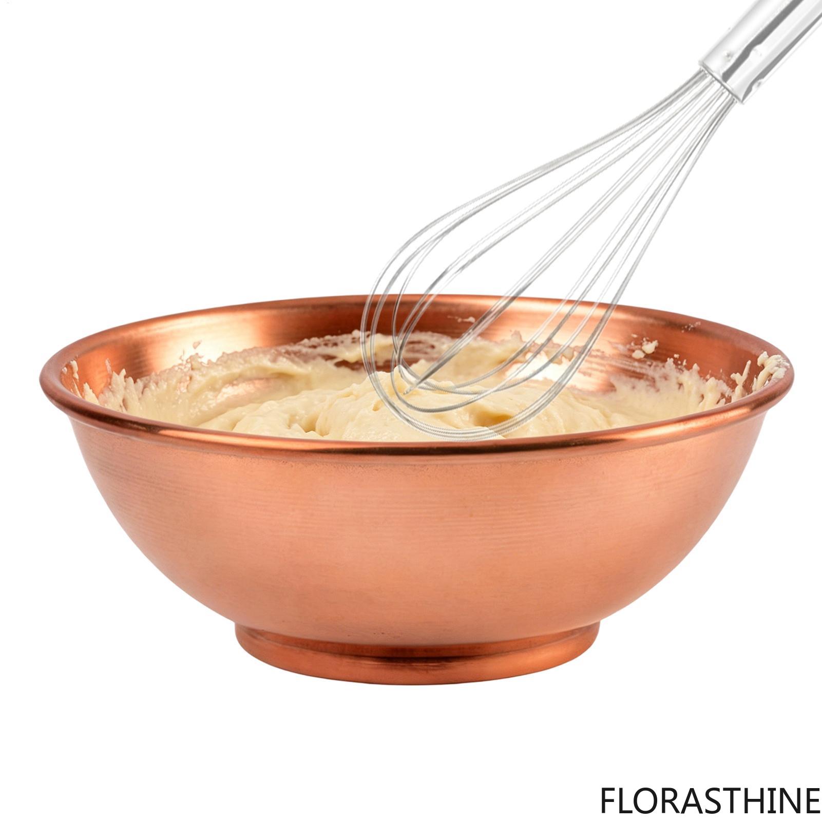 Kitchen Baking Bowls - Kupferschüssel, große Aufbewahrungsbehälter, Kupfermischschüsseln für Salate,