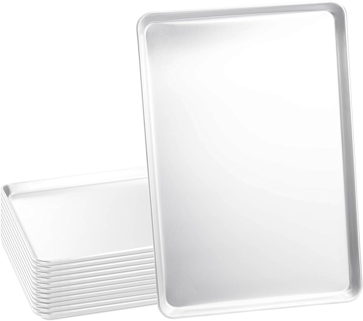 Kitchen Bakery - Kommerzielles Backblech-Set aus Aluminium in Vollgröße,