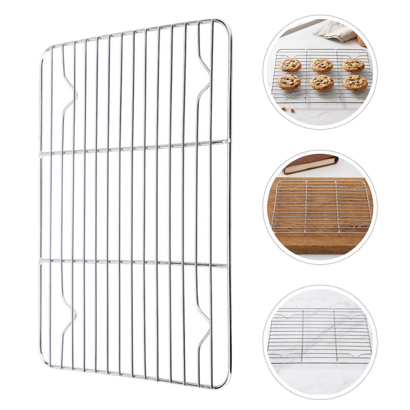 Cooling Rack Wire - 2 Stück Back- und Kühlrost aus