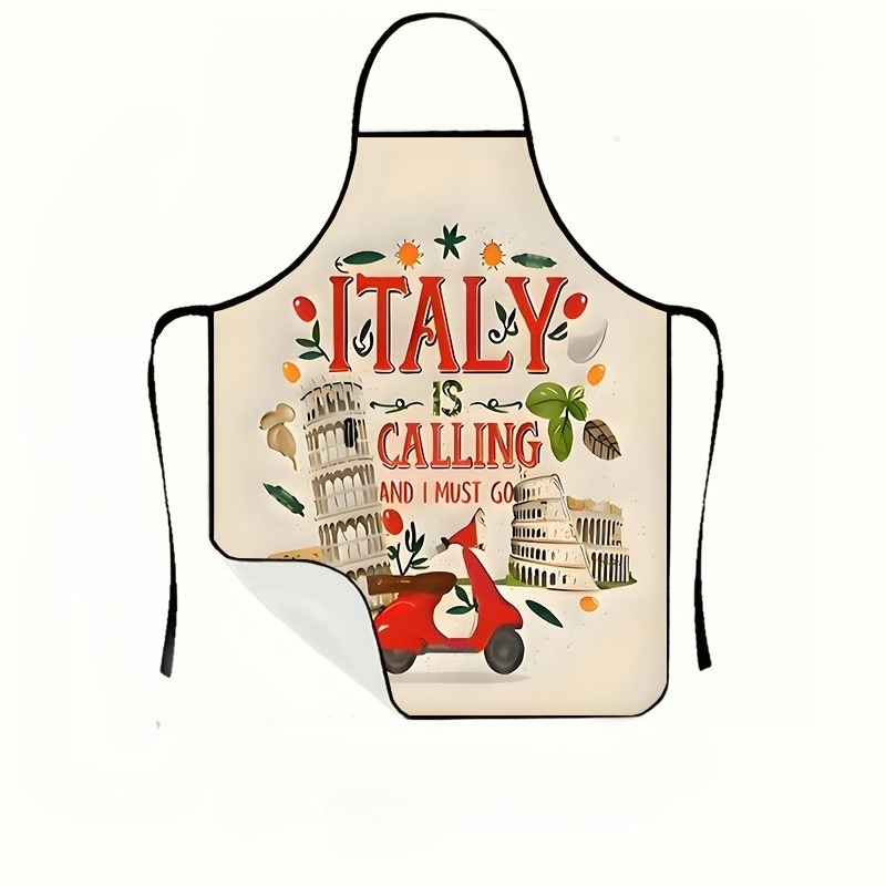 Baking Kitchen Design Ideas - 1 Stück Schürze im italienischen Stil,