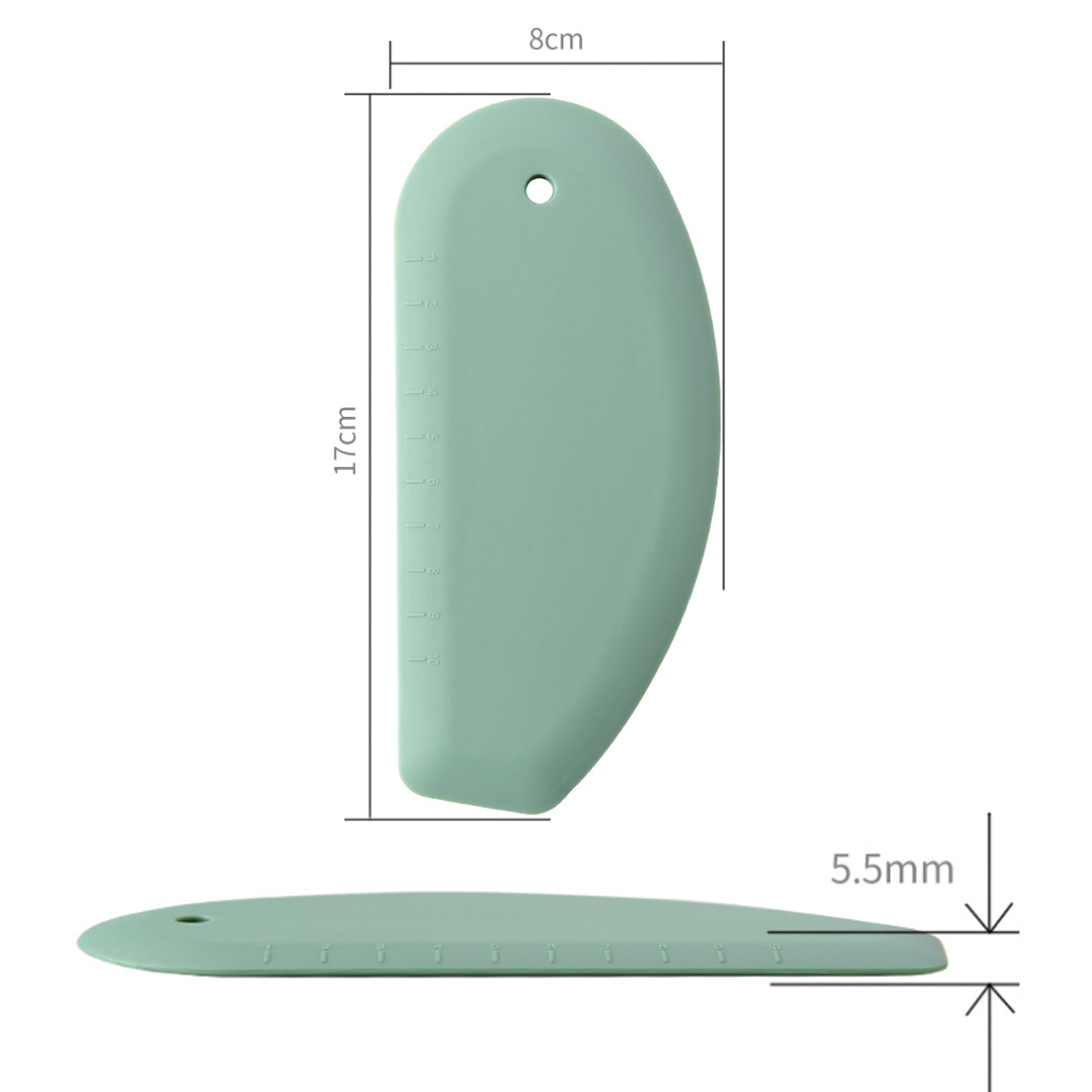 Teigschaber, Teigschneider, Ti – Bench Scraper Dough Bewertung und Preis