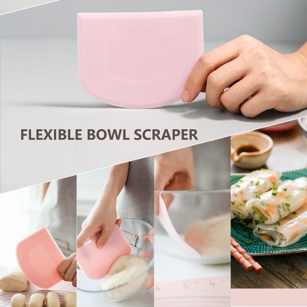Flexible Kunststoff-Teig- und  – Bench Scraper Dough Bewertung und Preis