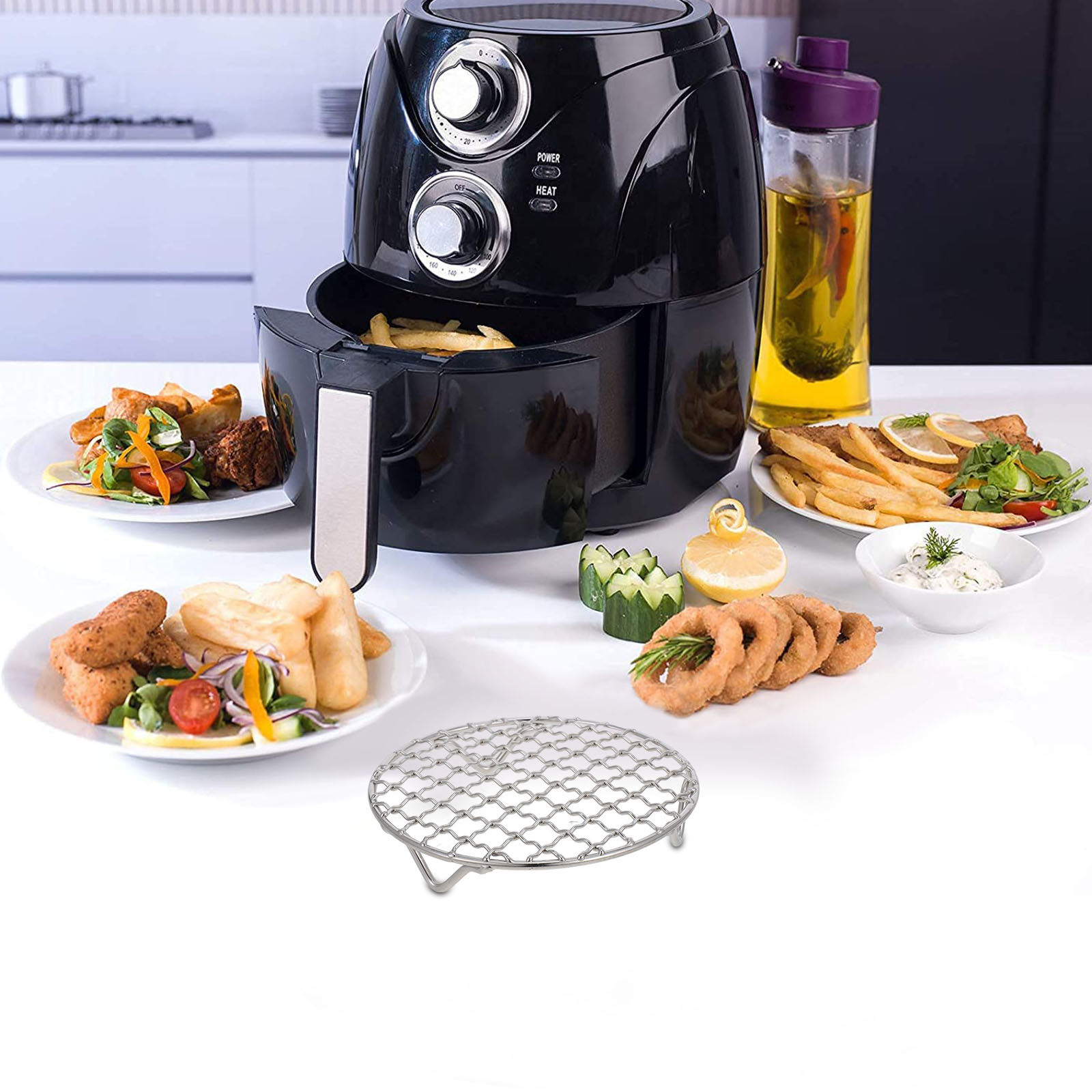 Edelstahl-Grillrost mit runden – Cooling Rack Wire Bewertung und Preis