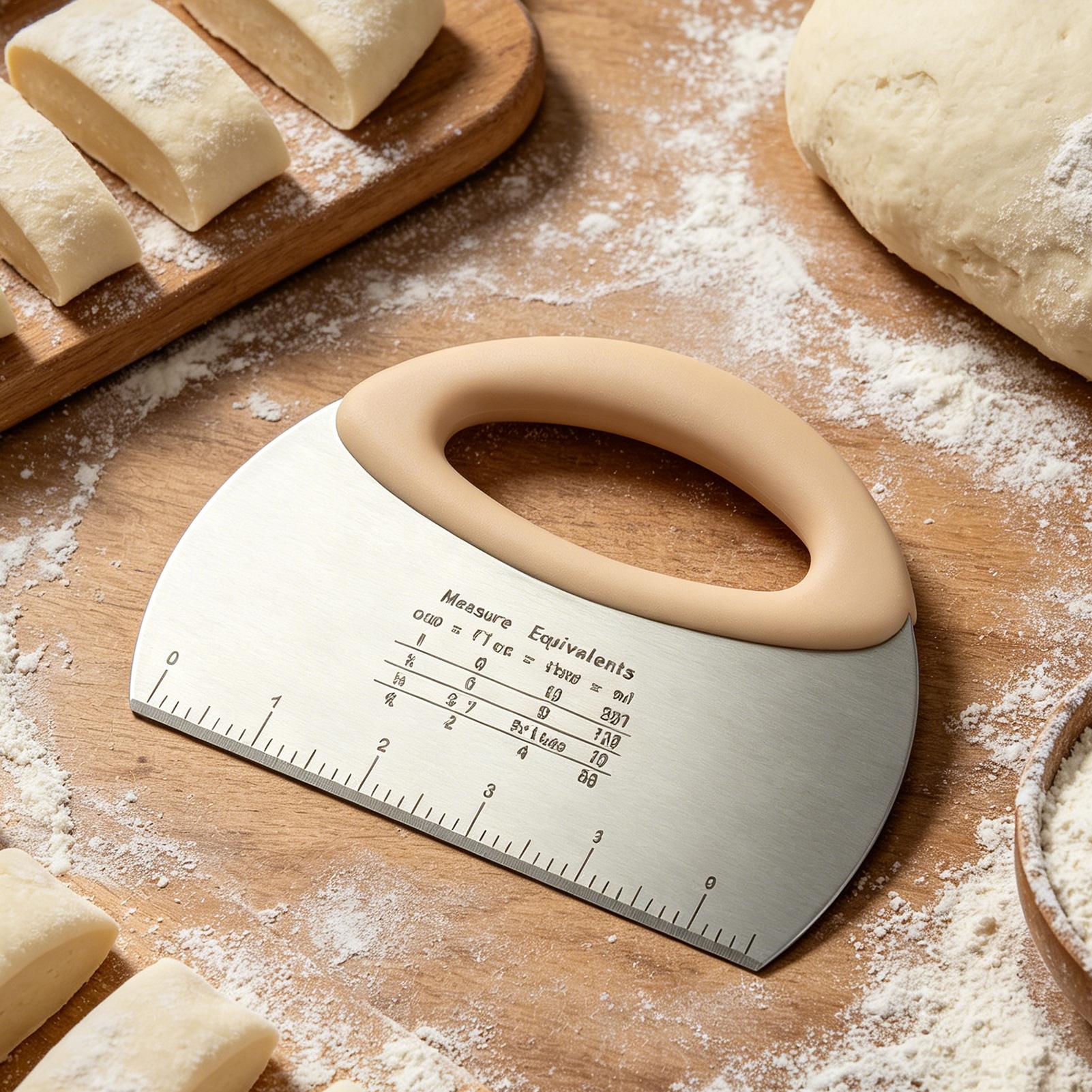 Küchen-Teigschaber aus Edelsta – Bench Scraper Dough Bewertung und Preis