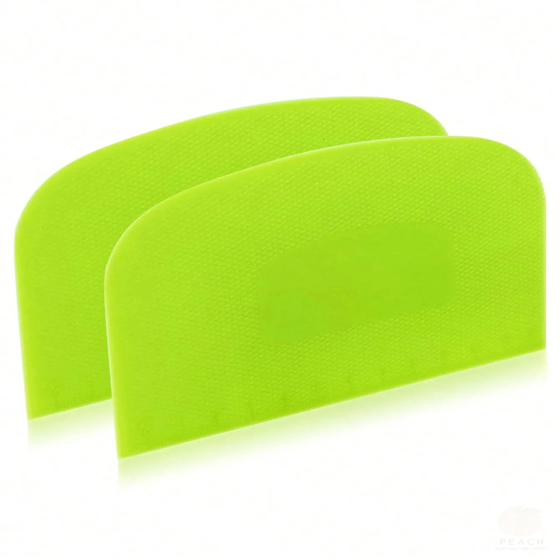 2 Stück Teigschaber, lebensmit – Bench Scraper Dough Bewertung und Preis