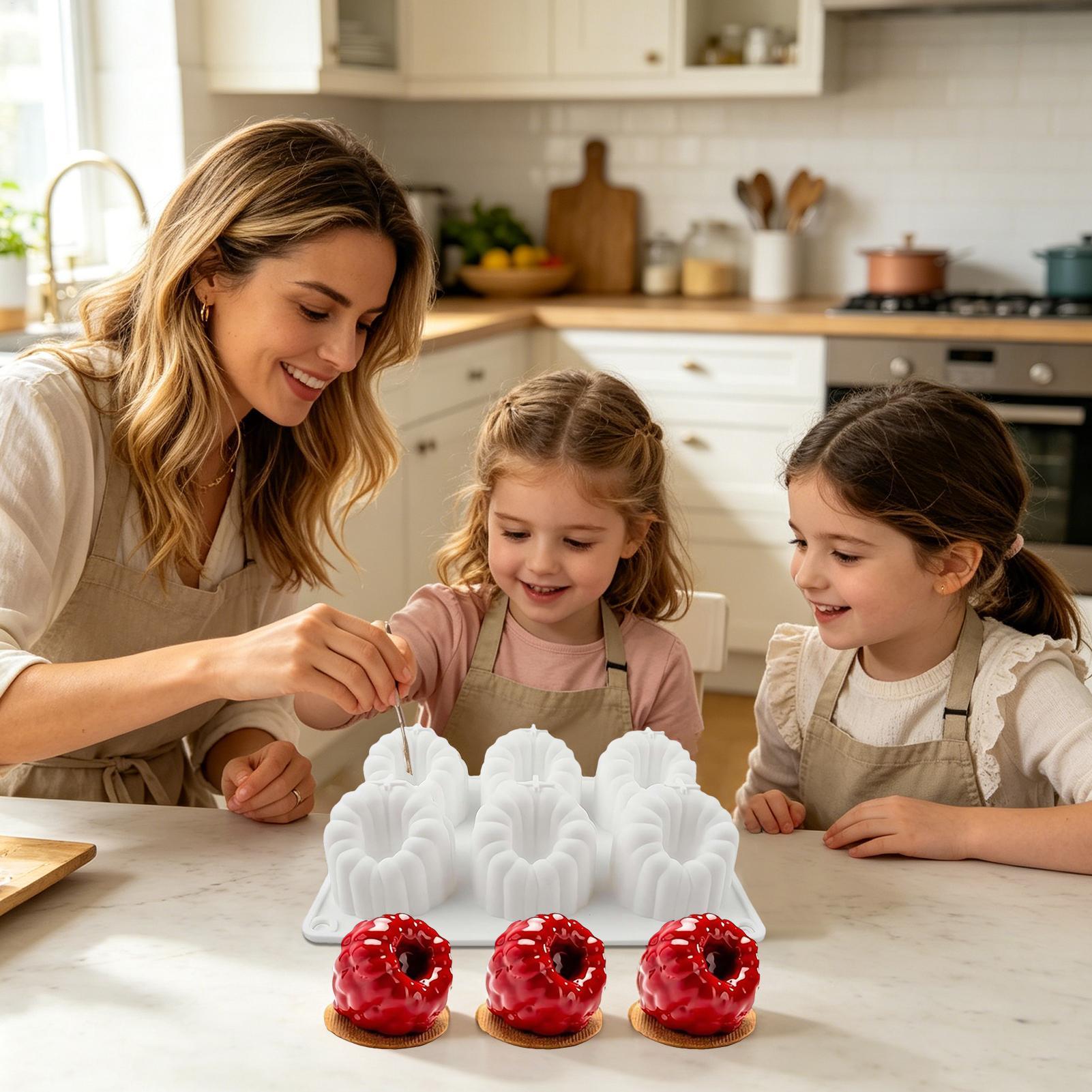 Himbeer-Silikonform, 3D-Siliko – Kitchen Bakery Bewertung und Preis