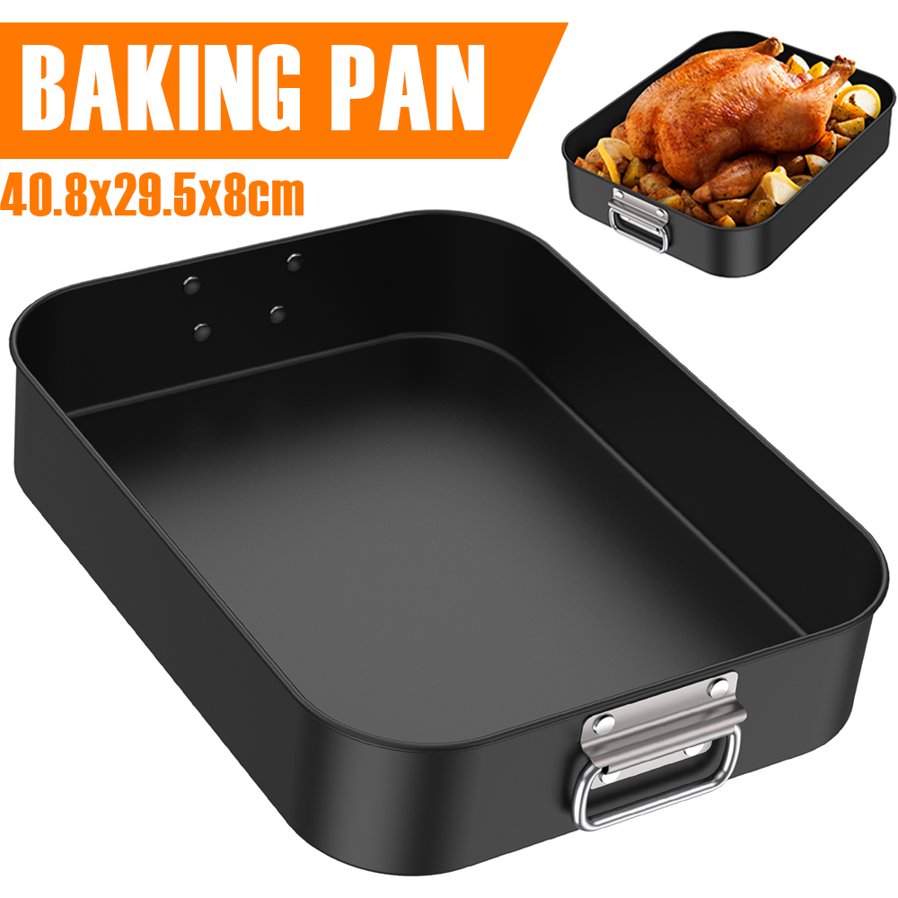 Tiefe Backform, rechteckige Hä – Kitchen Oven Baking Pans Bewertung und Preis
