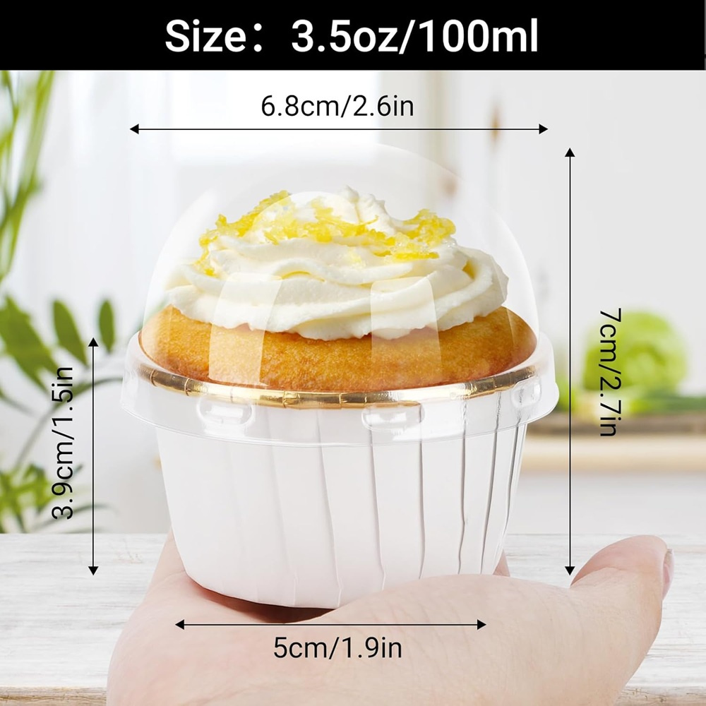 50 Stück Muffins Tasse Papier  – Kitchen And Baking Tools Bewertung und Preis