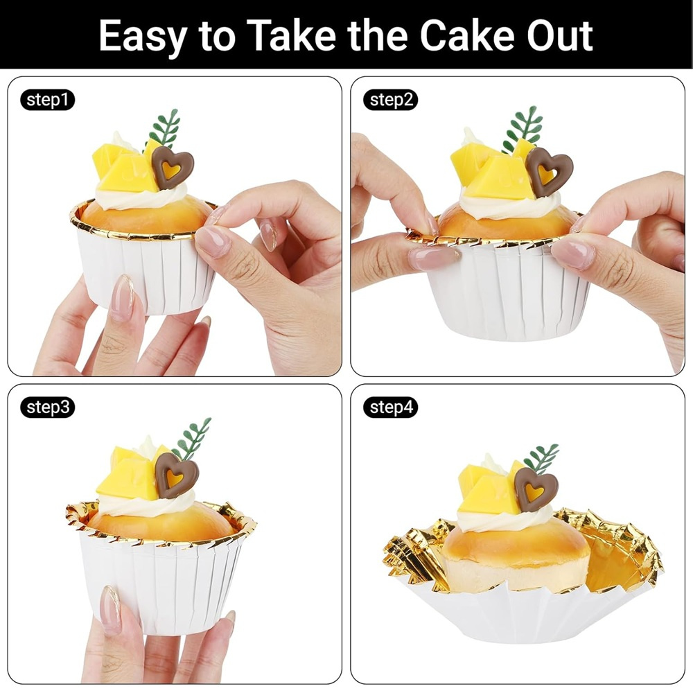 50 Stück Muffins Tasse Papier  – Kitchen And Baking Tools Bewertung und Preis