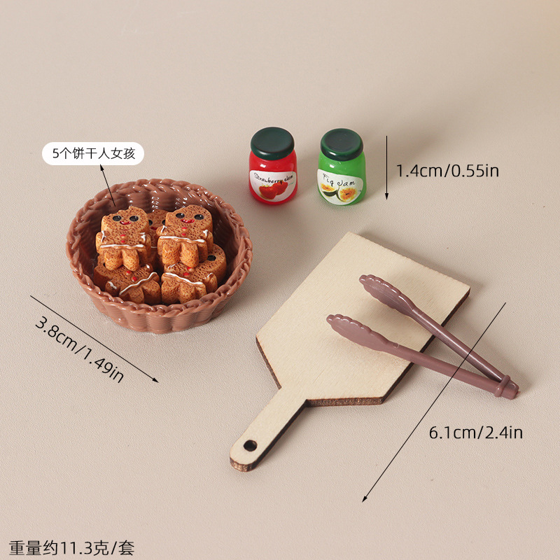 1:12 Lebkuchenmann-Spielset, P – Baking Kitchen Layout Bewertung und Preis