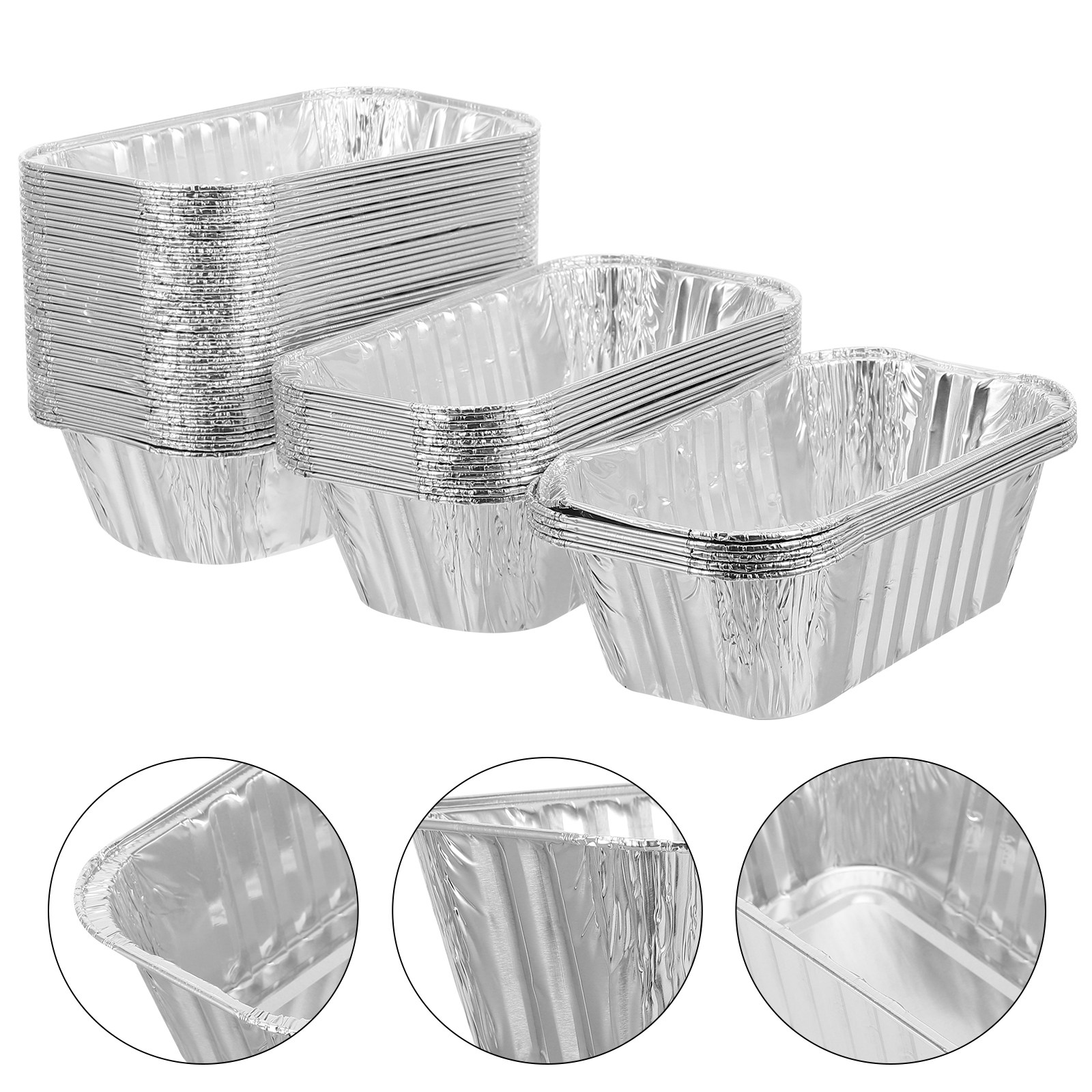 50 Stück Folien-Backformen aus – Kitchen Essentials Baking Tray Bewertung und Preis