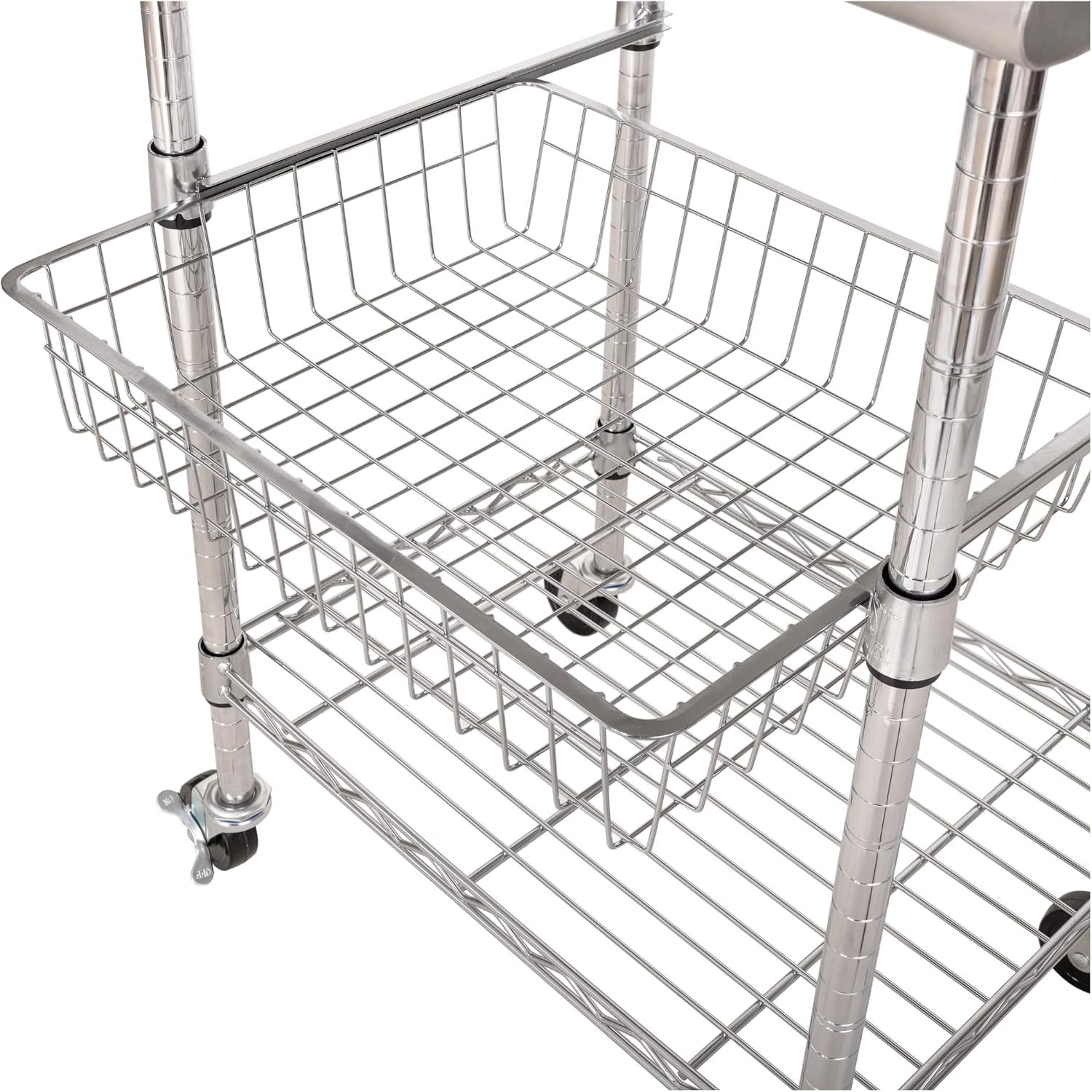 Edelstahl-Arbeitstischwagen fü – Kitchen Baking Cart Bewertung und Preis