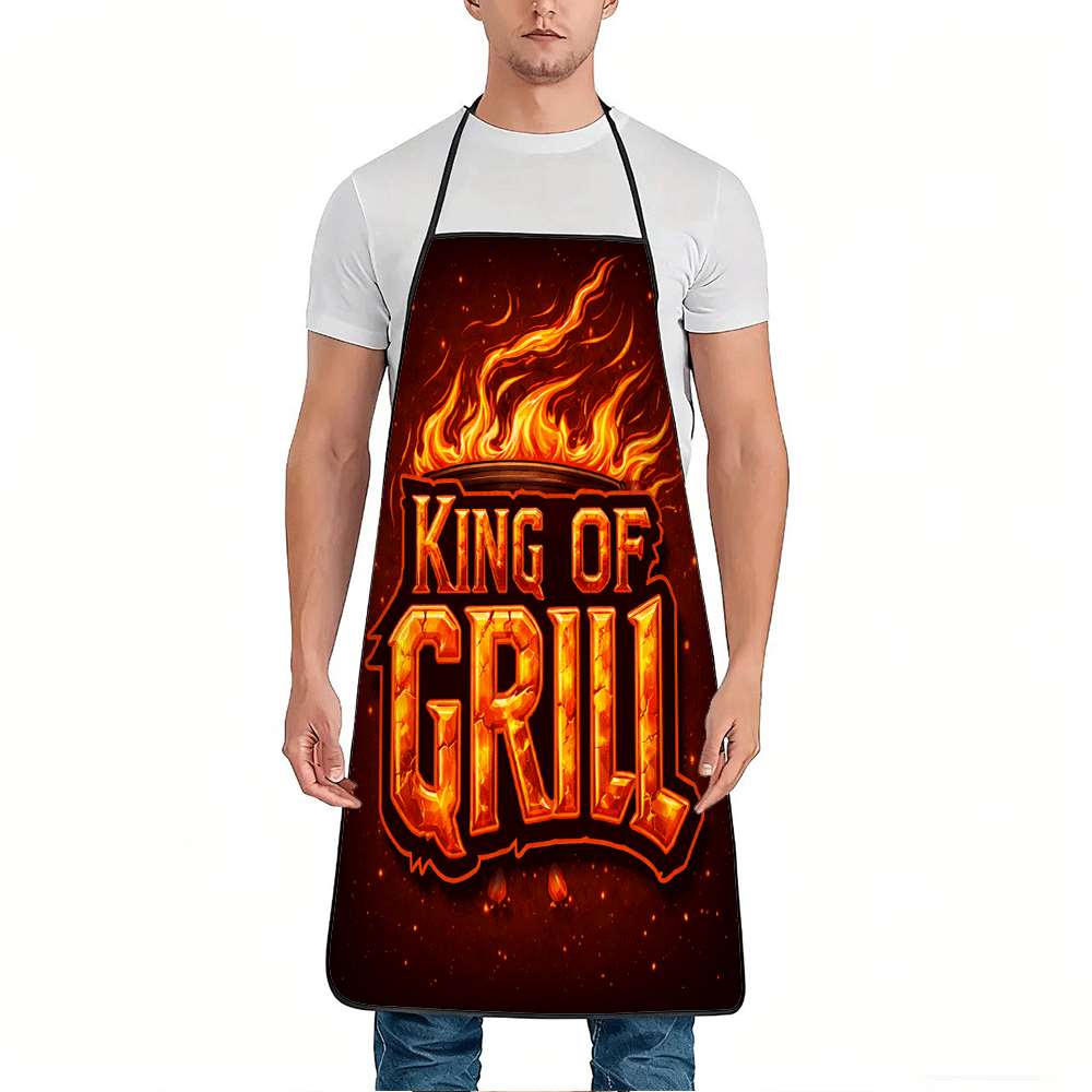1 Stück Bbq King Schürze, Bbq  – Baking Kitchen Design Ideas Bewertung und Preis