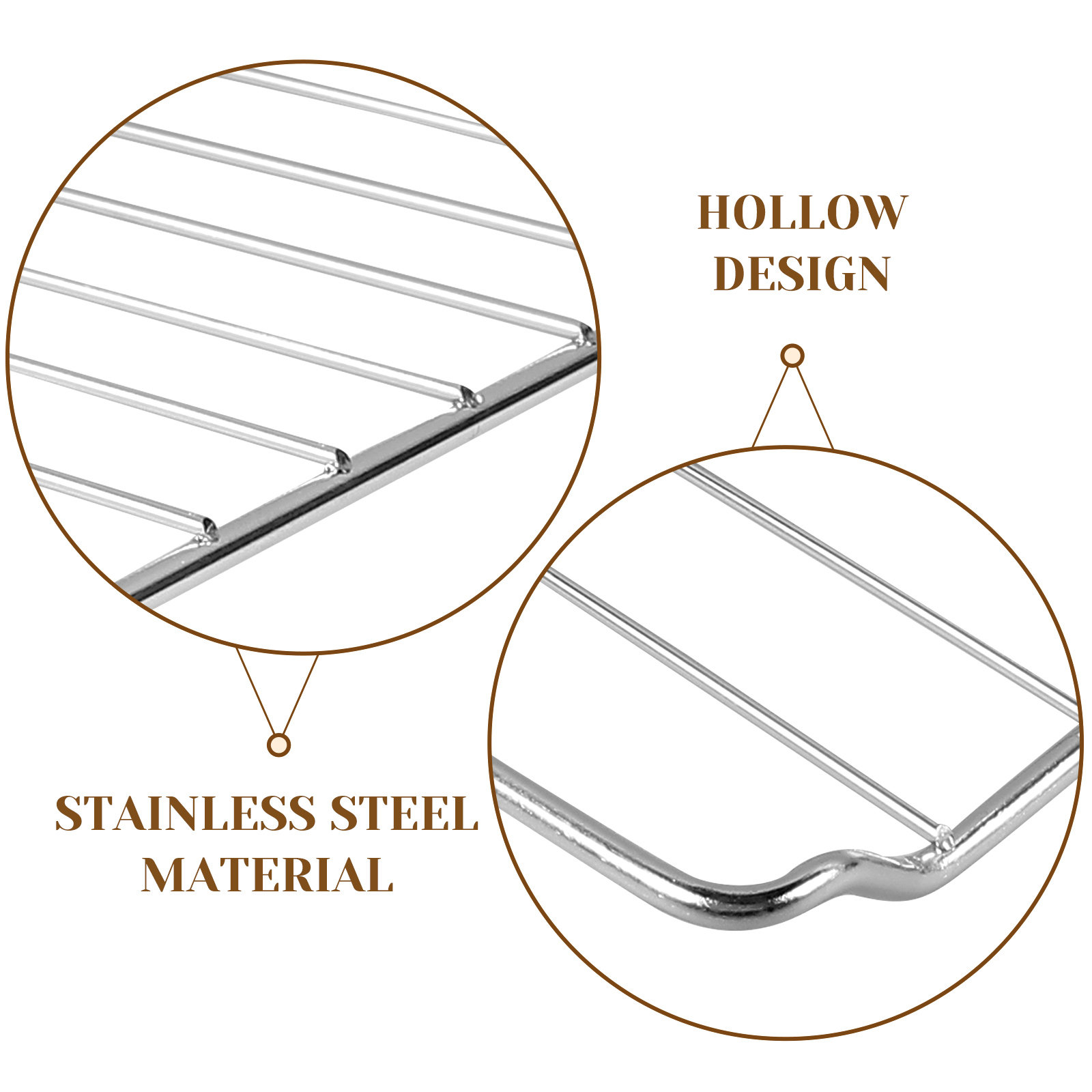 Hochwertiger Edelstahl-Kühlros – Cooling Rack Wire Bewertung und Preis