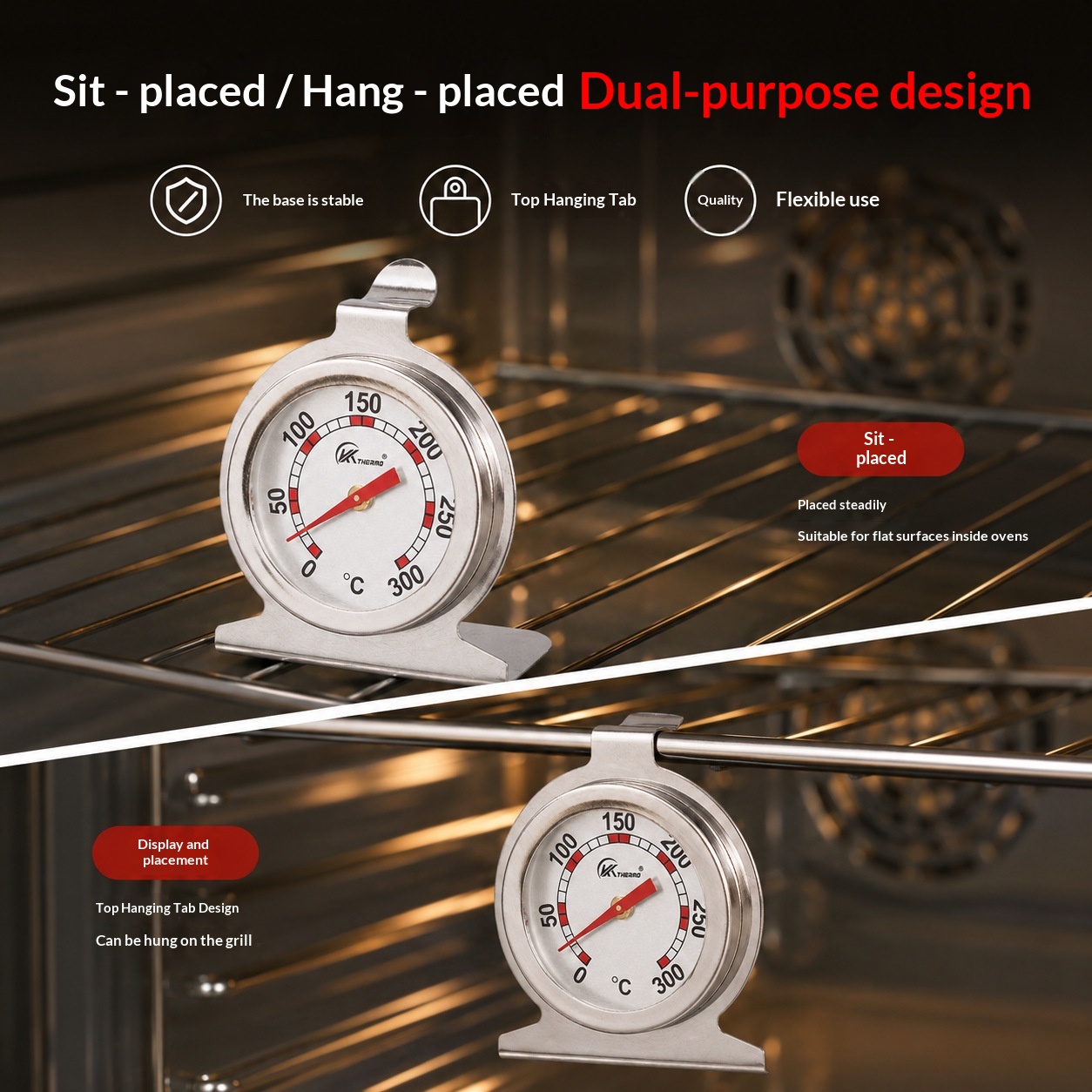 Küchenofenthermometer, Lebensm – Kitchen Up Bewertung und Preis