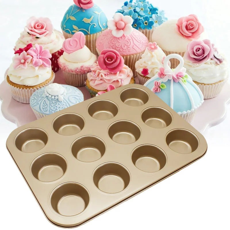 Antihaftbeschichtete Cupcake-P – Kitchen Essentials Baking Tray Bewertung und Preis