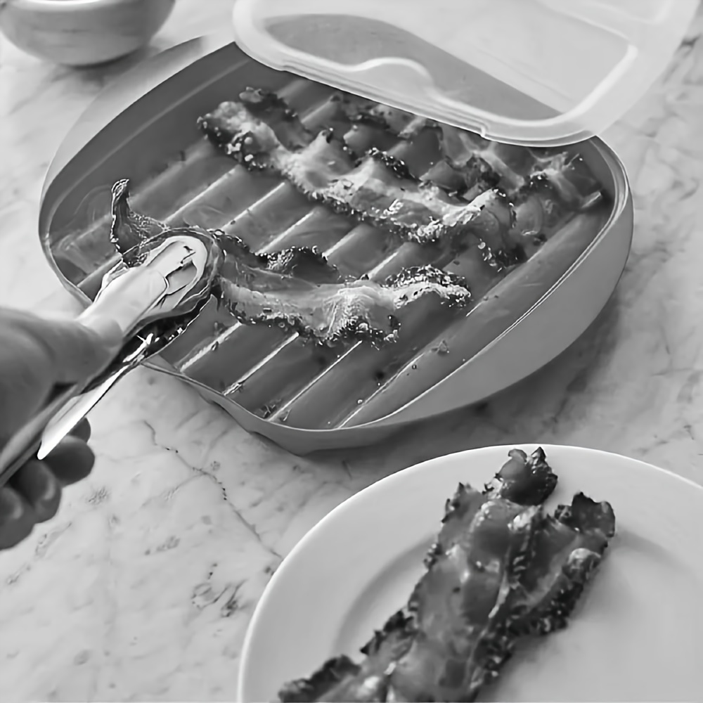 Mikrowellen-Speck-Kochtablett, – Kitchen Essentials Baking Tray Bewertung und Preis