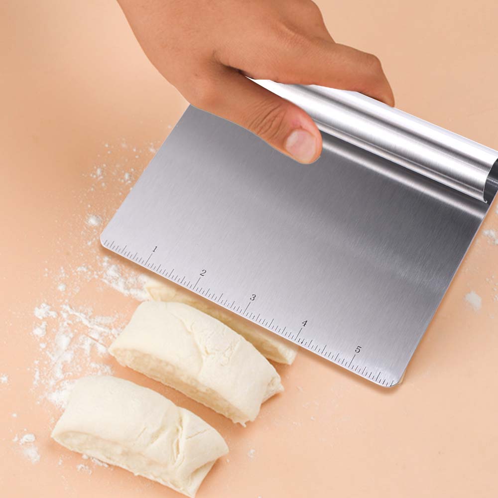 Multifunktionaler Edelstahl-Te – Bench Scraper Dough Bewertung und Preis