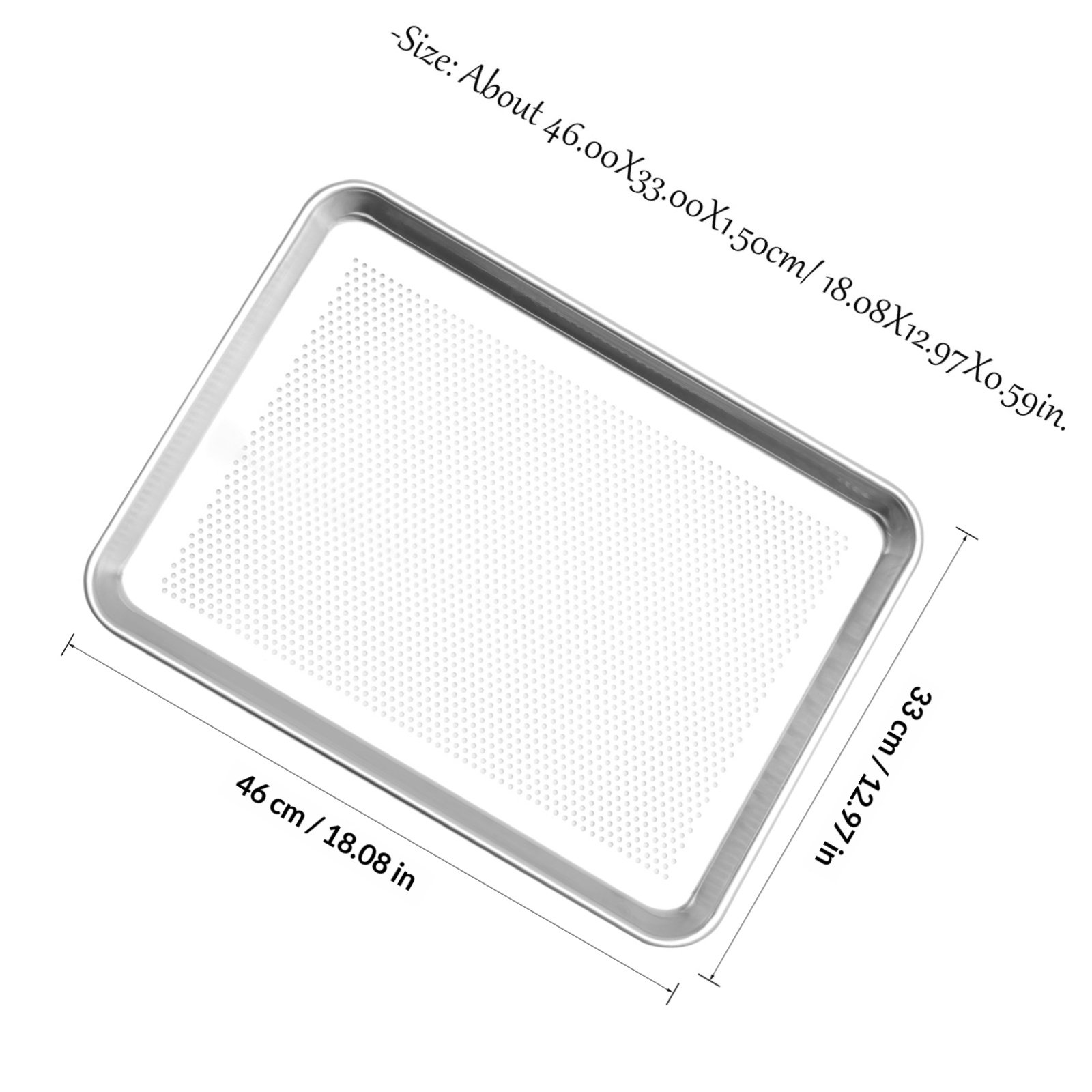 1 Stück Rostfreies Backblech a – Kitchen Essentials Baking Tray Bewertung und Preis