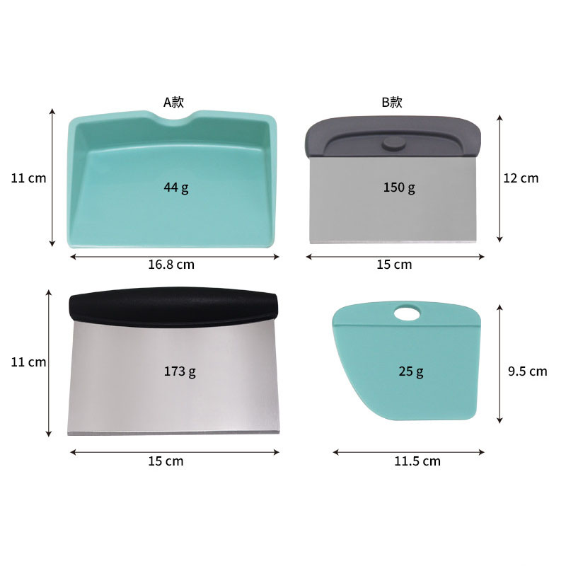 2-in-1-Tischschaber, Teigschne – Bench Scraper Dough Bewertung und Preis