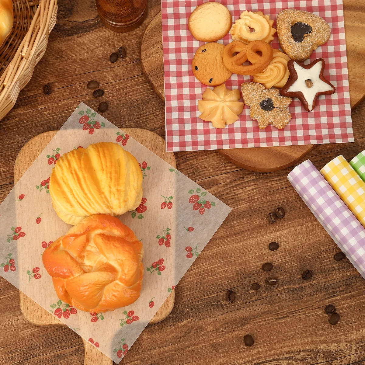 50 Stück ölbeständiges Geschen – Kitchen Baking Sheets Bewertung und Preis