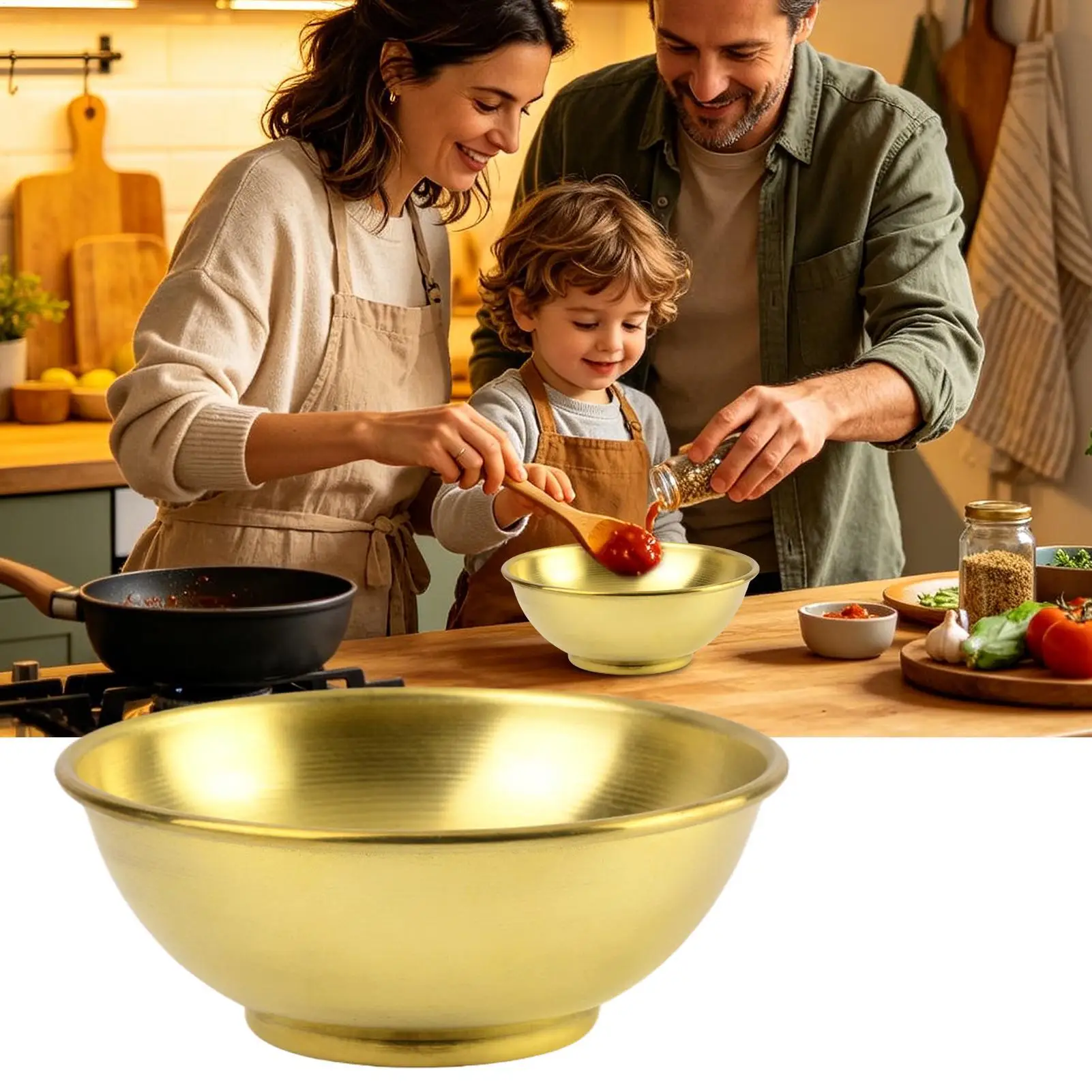 Kupferschüssel, große Aufbewah – Kitchen Baking Bowls Bewertung und Preis