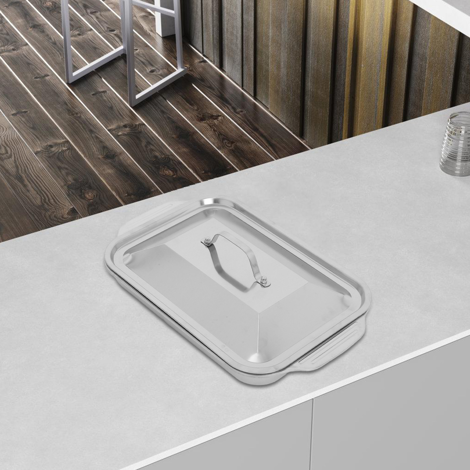 Rechteckiges Grillblech aus Ed – Kitchen Oven Baking Pans Bewertung und Preis