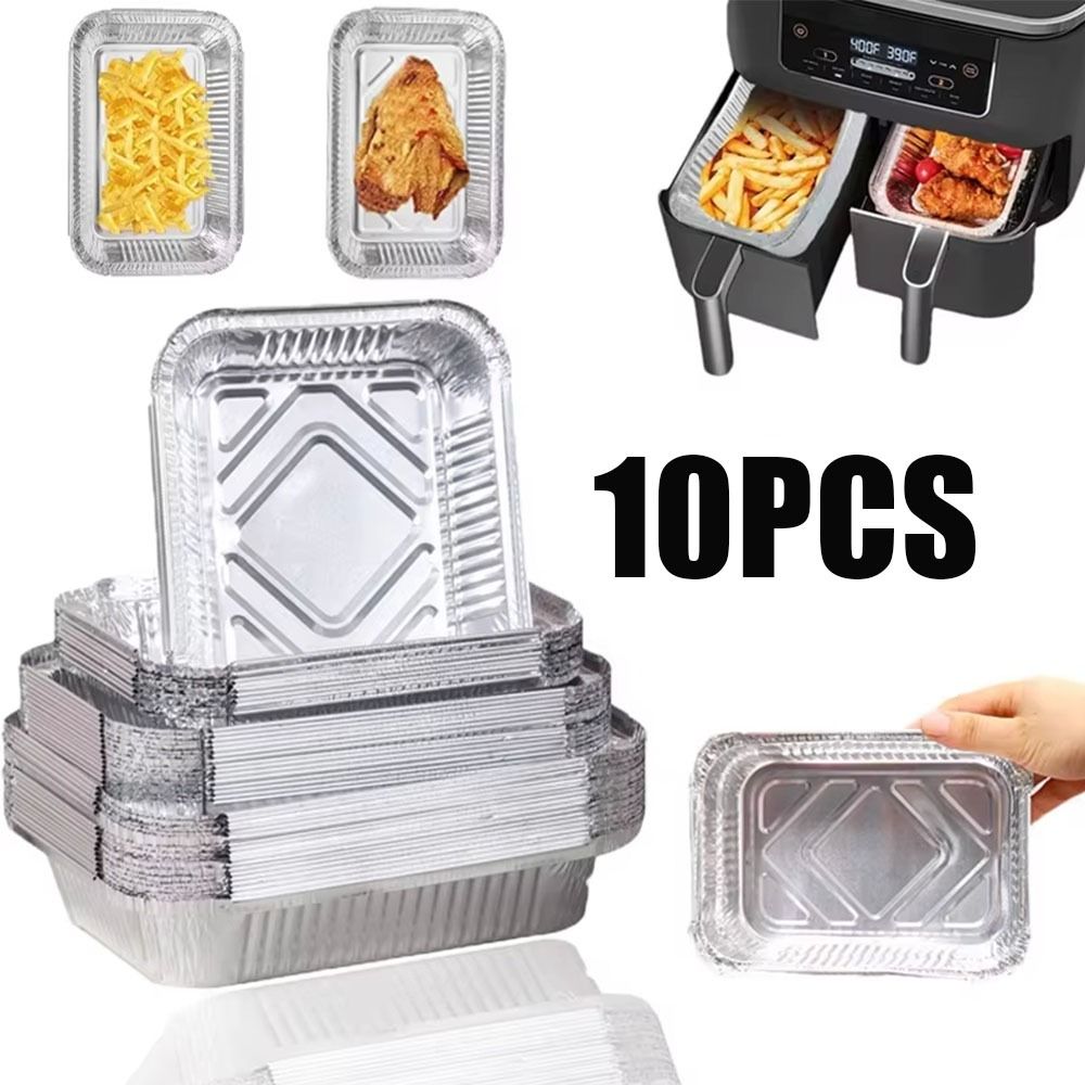 10PCS Einweg Aluminium Folie L – Kitchen Oven Baking Pans Bewertung und Preis