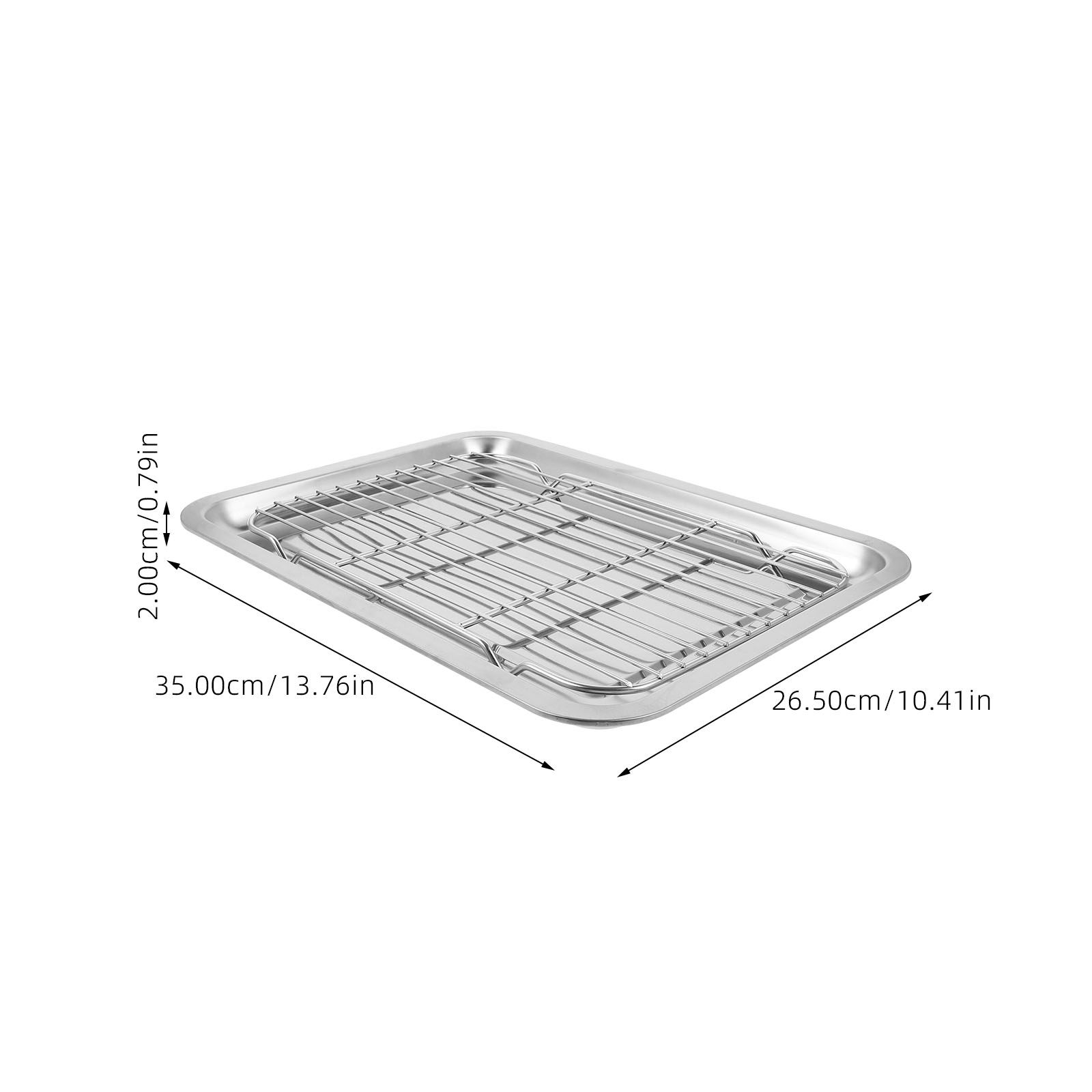 1 Set Edelstahl-Backrost, Abkü – Cooling Rack Wire Bewertung und Preis