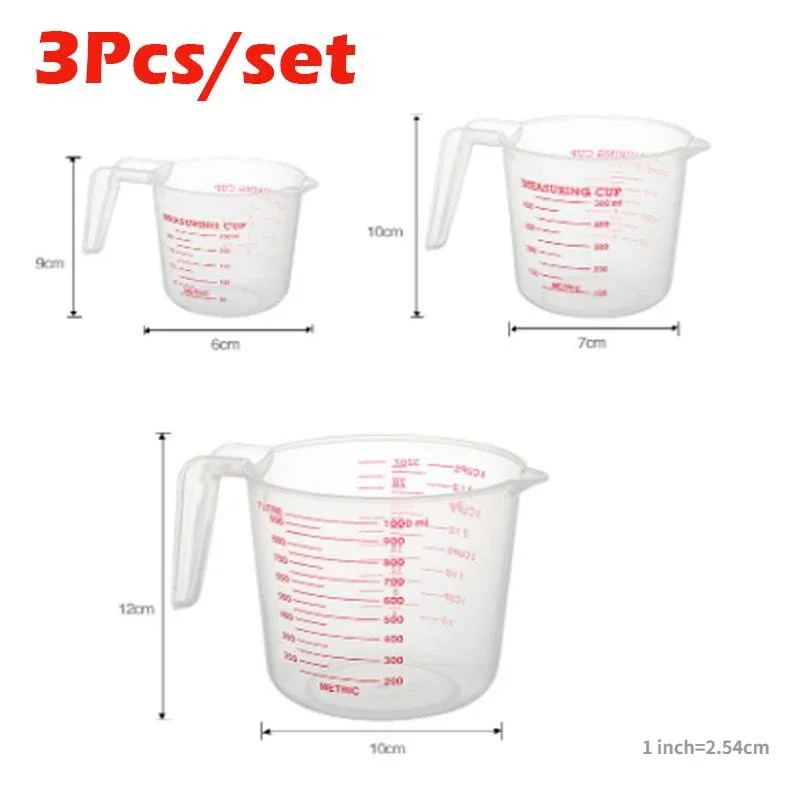 3Pcs Kits Backen Flüssigkeit M – Kitchen Baking Kit Bewertung und Preis