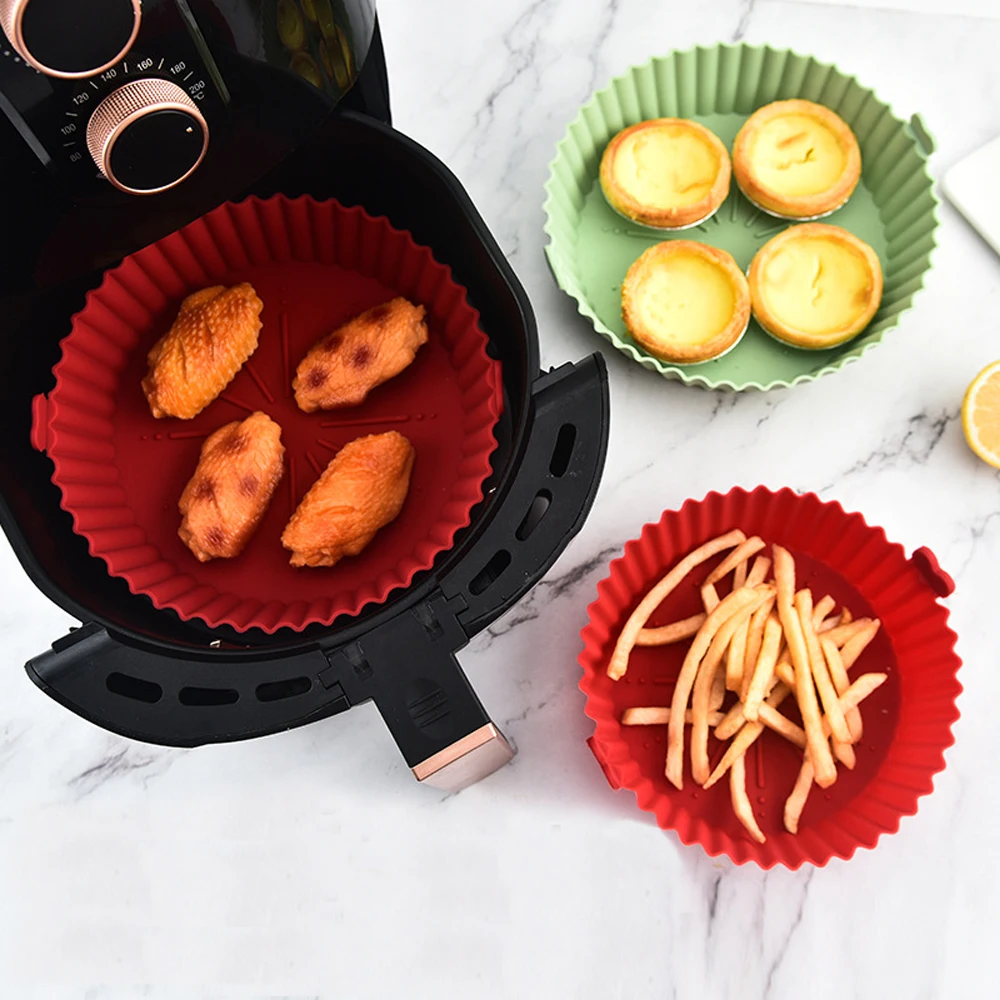 Runder Silikontopf für Heißluf – Kitchen Essentials Baking Tray Bewertung und Preis
