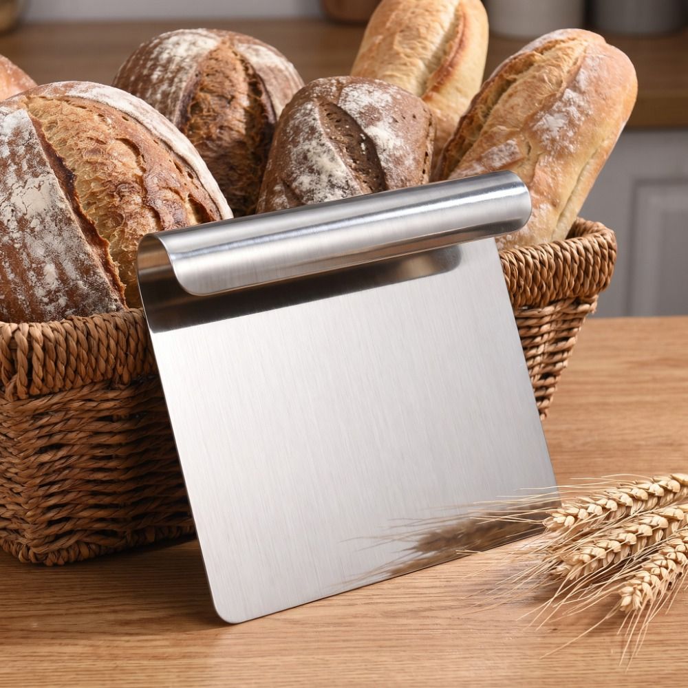 304 Edelstahl Teigschaber Flac – Bench Scraper Dough Bewertung und Preis