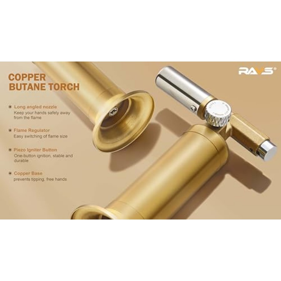 Kupfer-Butan-Brenner, Nachfüll – Kitchen Baking Torch Bewertung und Preis