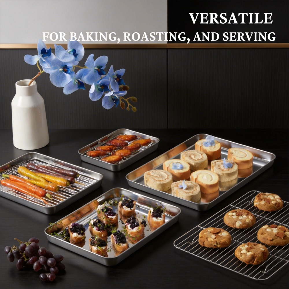 Edelstahl-Backblech mit Drahtg – Cooling Rack Wire Bewertung und Preis