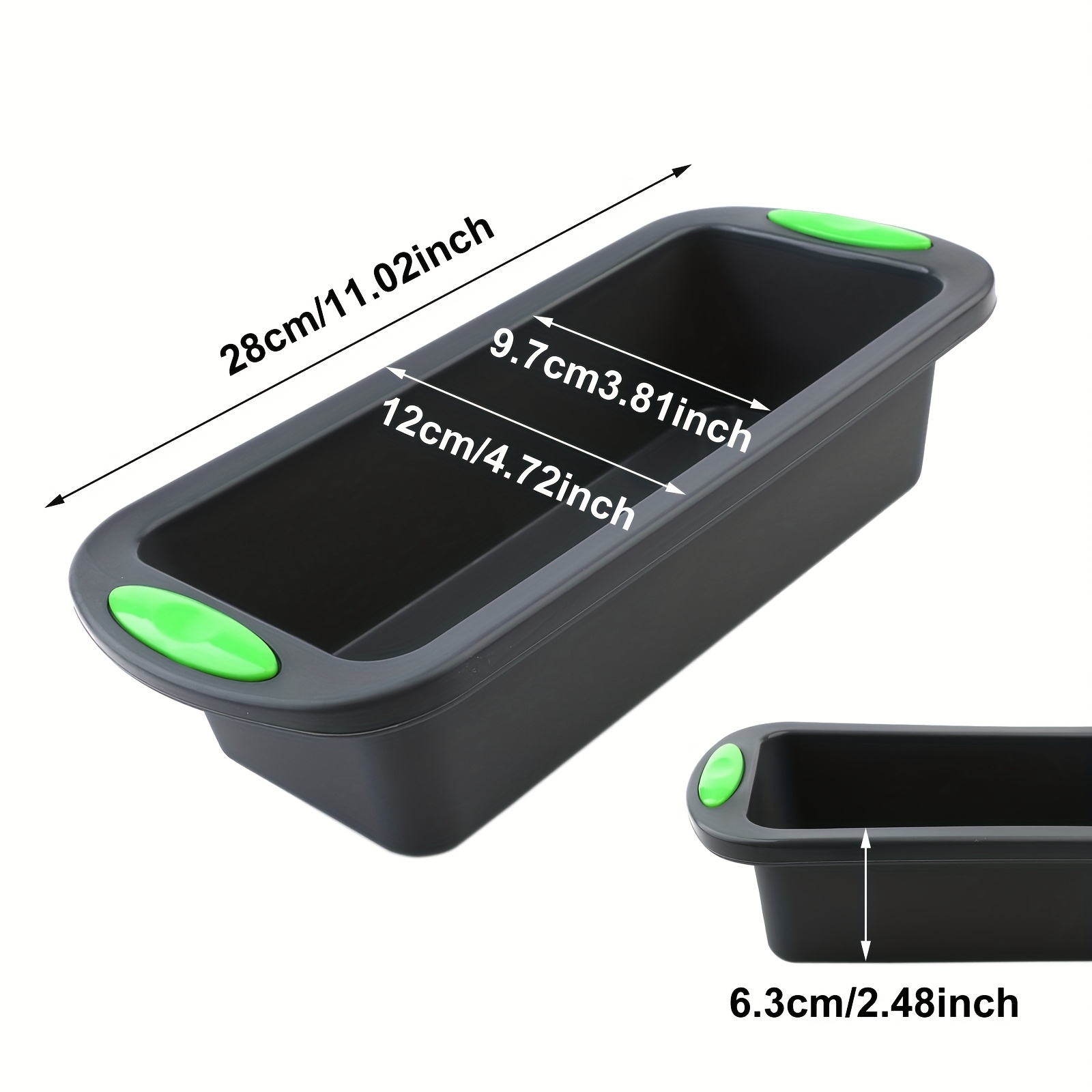 1 Stück rechteckige Silikon-Ba – Kitchen Essentials Baking Tray Bewertung und Preis