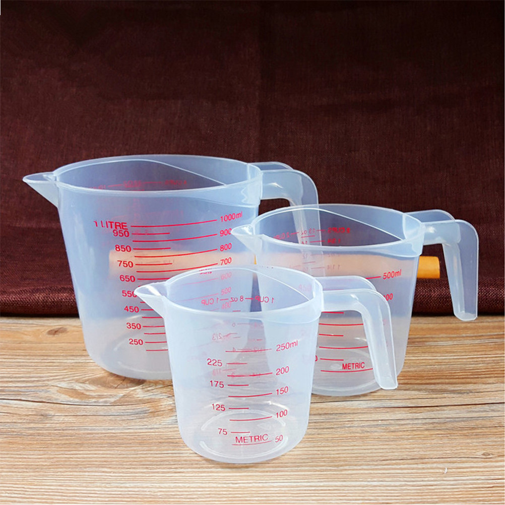 3-teiliges Küchenmessbecher-Se – Baking (Kitchen Ingredient) Bewertung und Preis