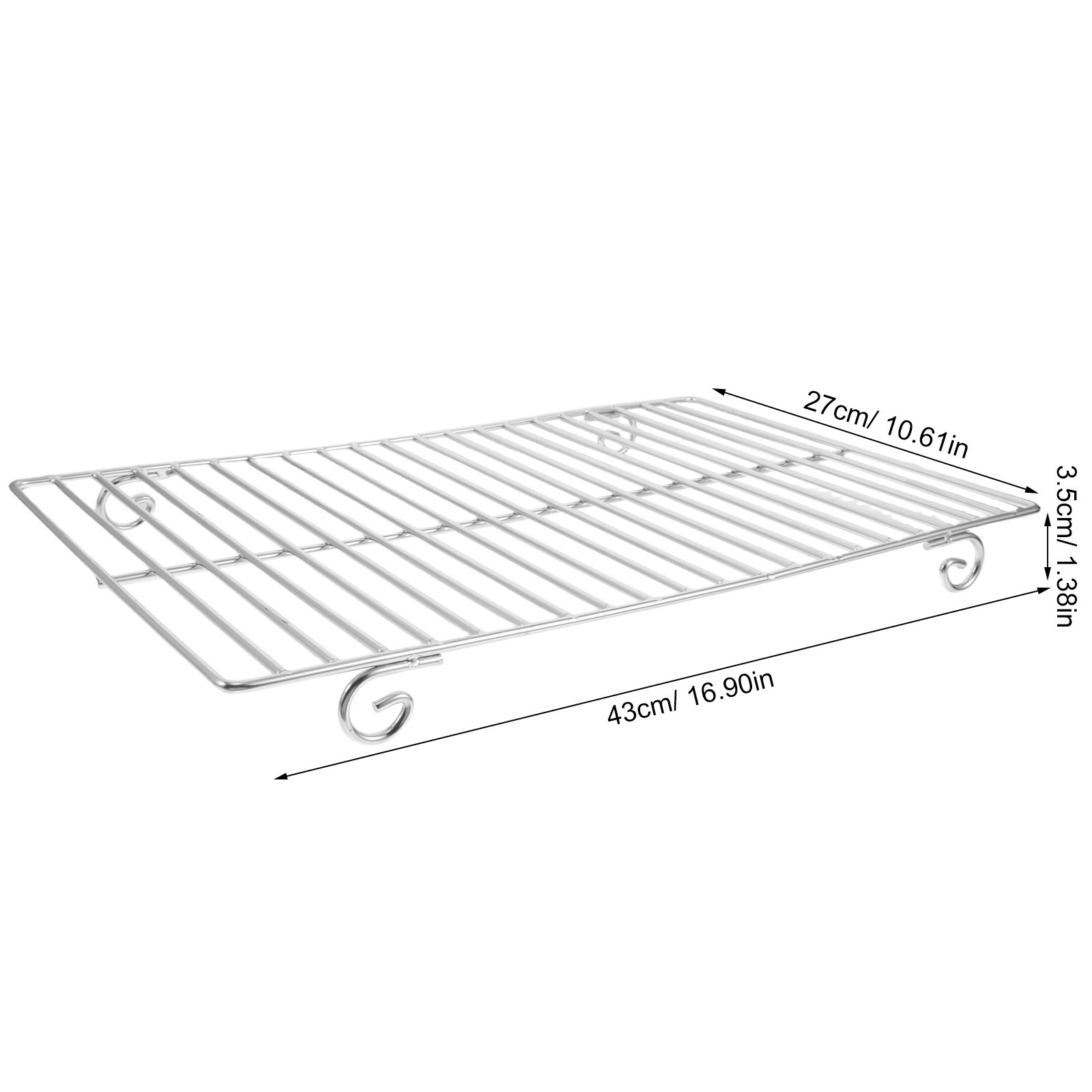 Edelstahl-Back- und Kühlrost,  – Cooling Rack Wire Bewertung und Preis