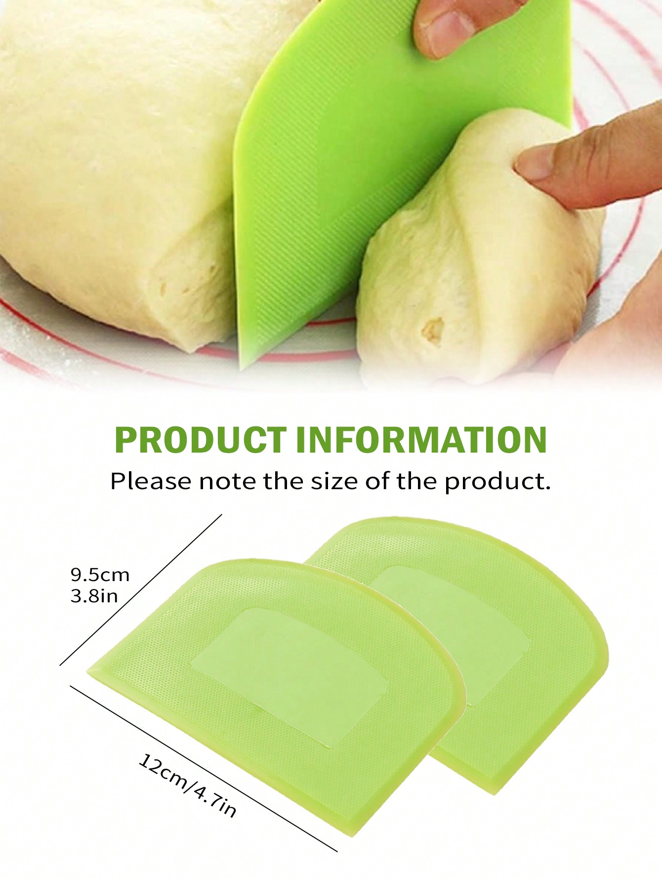 Leeseph 2 Stück Teigschaber, S – Bench Scraper Dough Bewertung und Preis