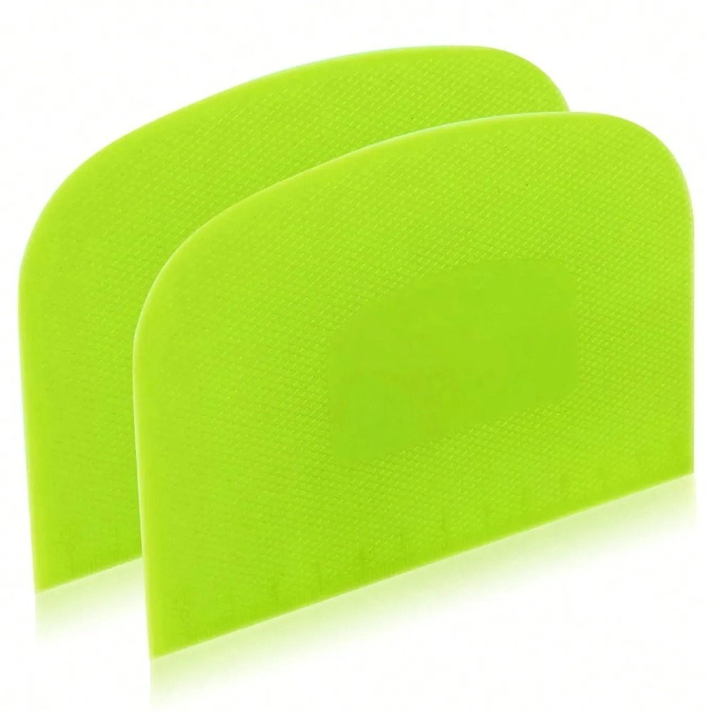 2 Stück Flexibler Teigschaber, – Bench Scraper Dough Bewertung und Preis