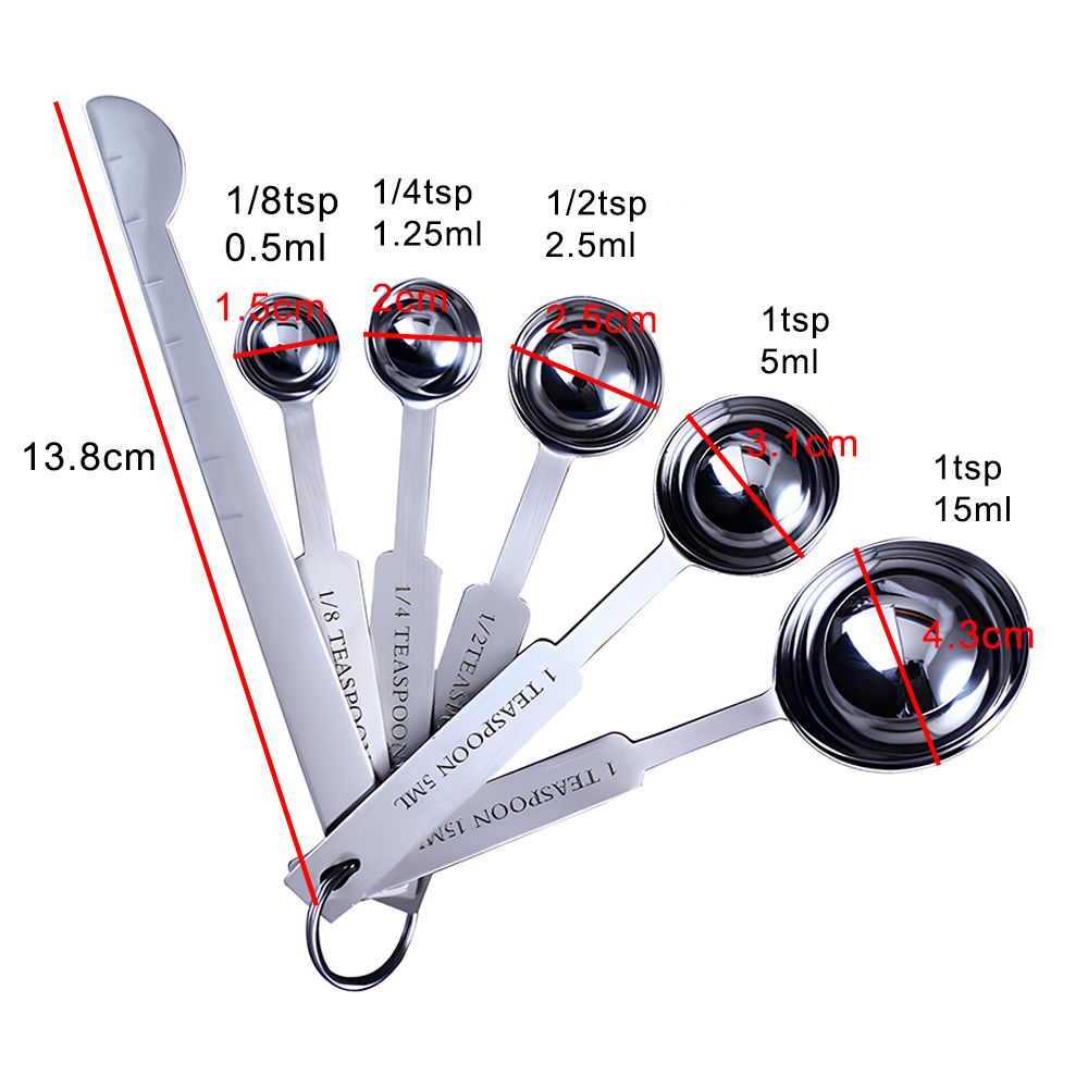 Stapelbare Messbecher und Löff – Kitchen Baking Kit Bewertung und Preis