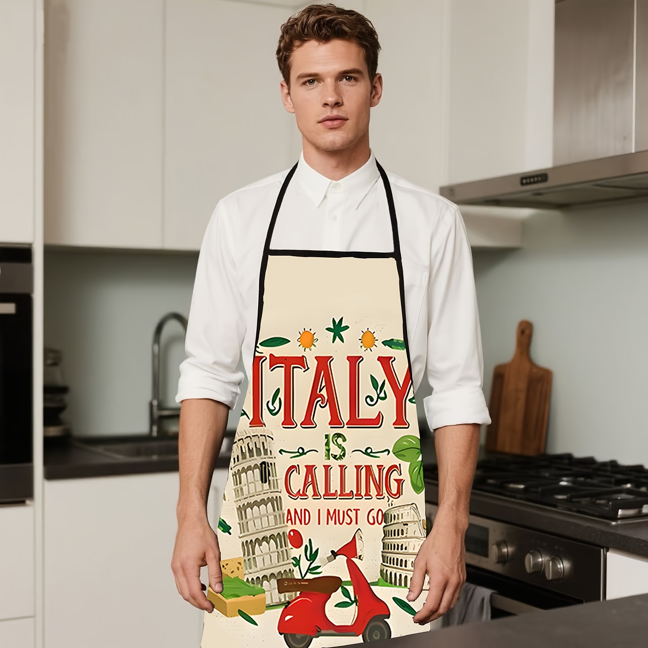 1 Stück Schürze im italienisch – Baking Kitchen Design Ideas Bewertung und Preis